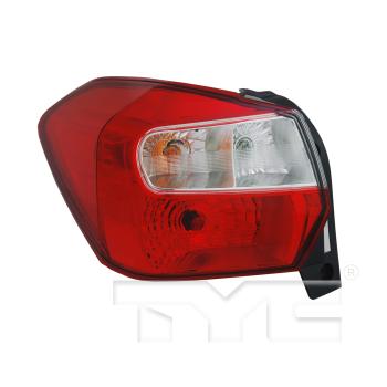2015 Subaru XV Crosstrek Tail Light Assembly Left TYC 11646400 image 1 of 4