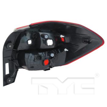 2015 Subaru XV Crosstrek Tail Light Assembly Left TYC 116464019 image 4 of 4