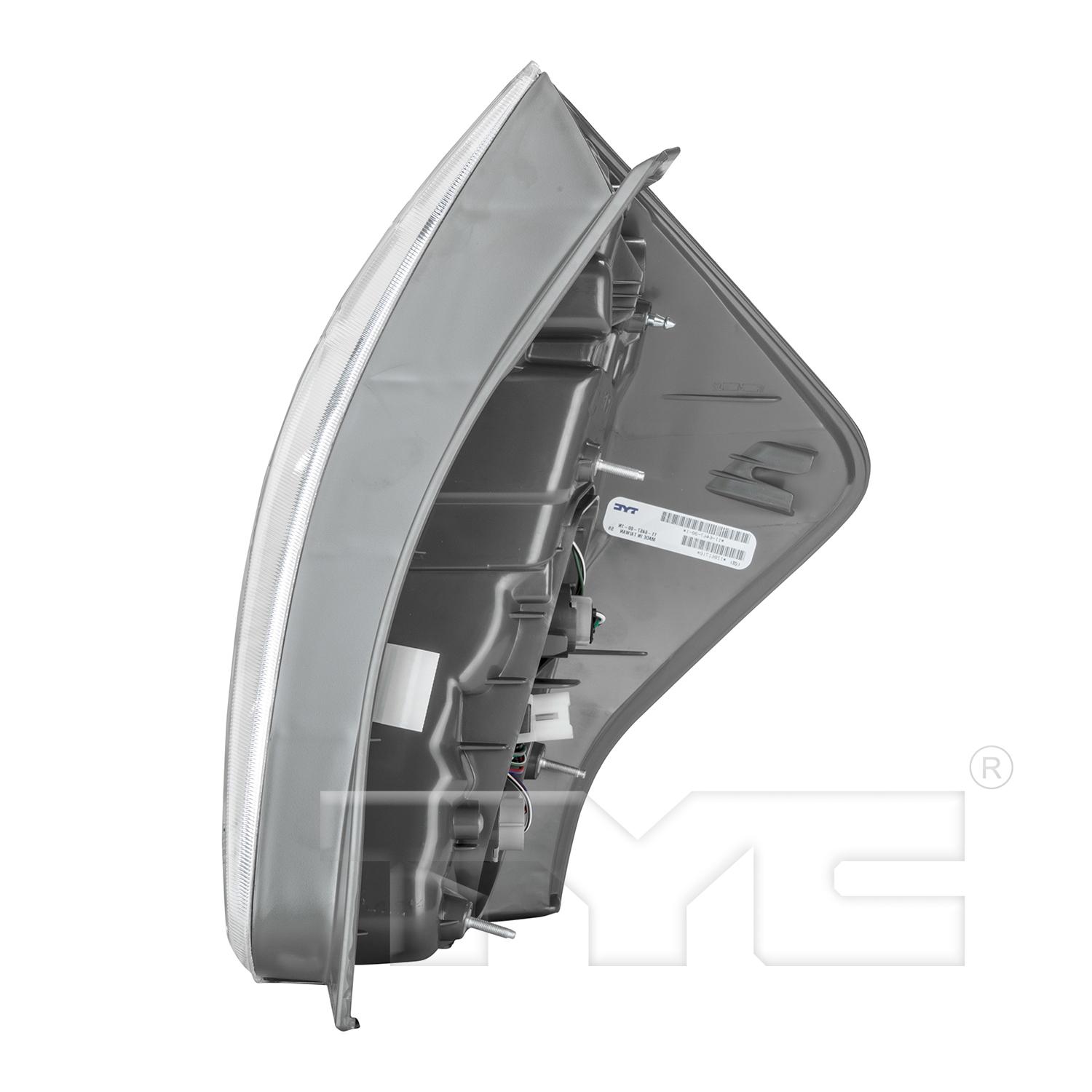 TYC 116468001 - Tail Light Assembly TYC 116468001 Tail Light Assembly product image 4 of 6