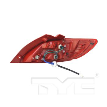 2014 Mazda 2 Tail Light Assembly Left TYC 11647400 image 2 of 4
