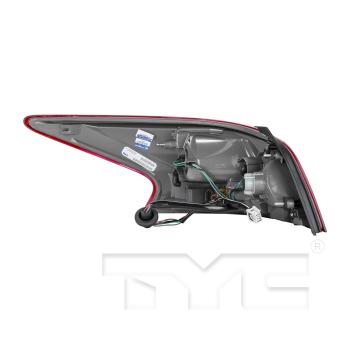 2013 Nissan Altima Tail Light Assembly Right TYC 116479009 image 4 of 4