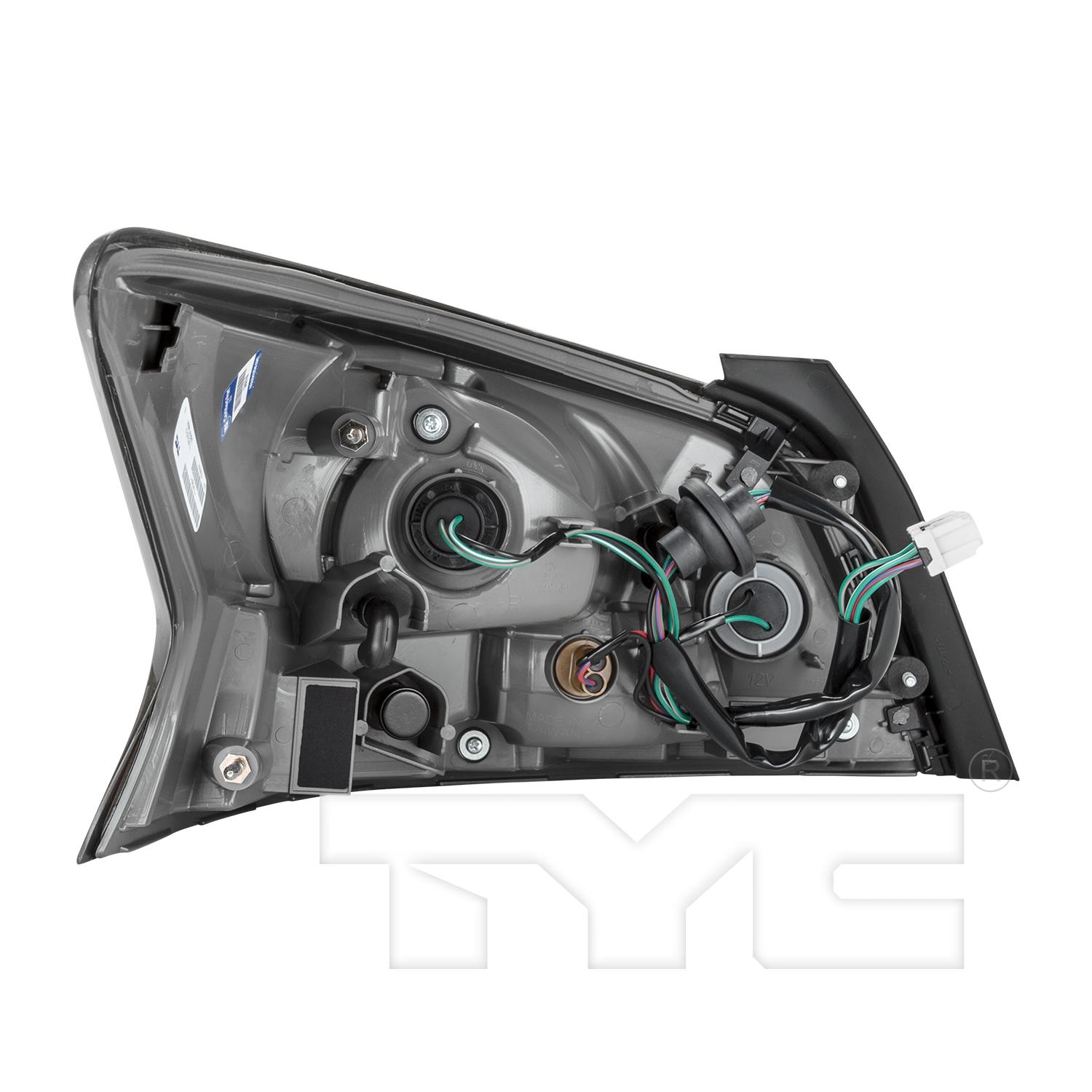 TYC 116479901 Tail Light Assembly product image 2 of 6