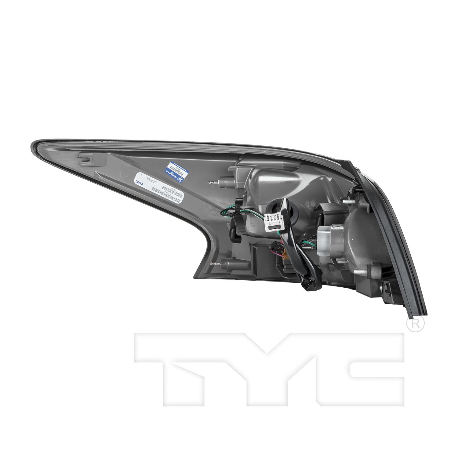 TYC 116479901 Tail Light Assembly product image 4 of 6