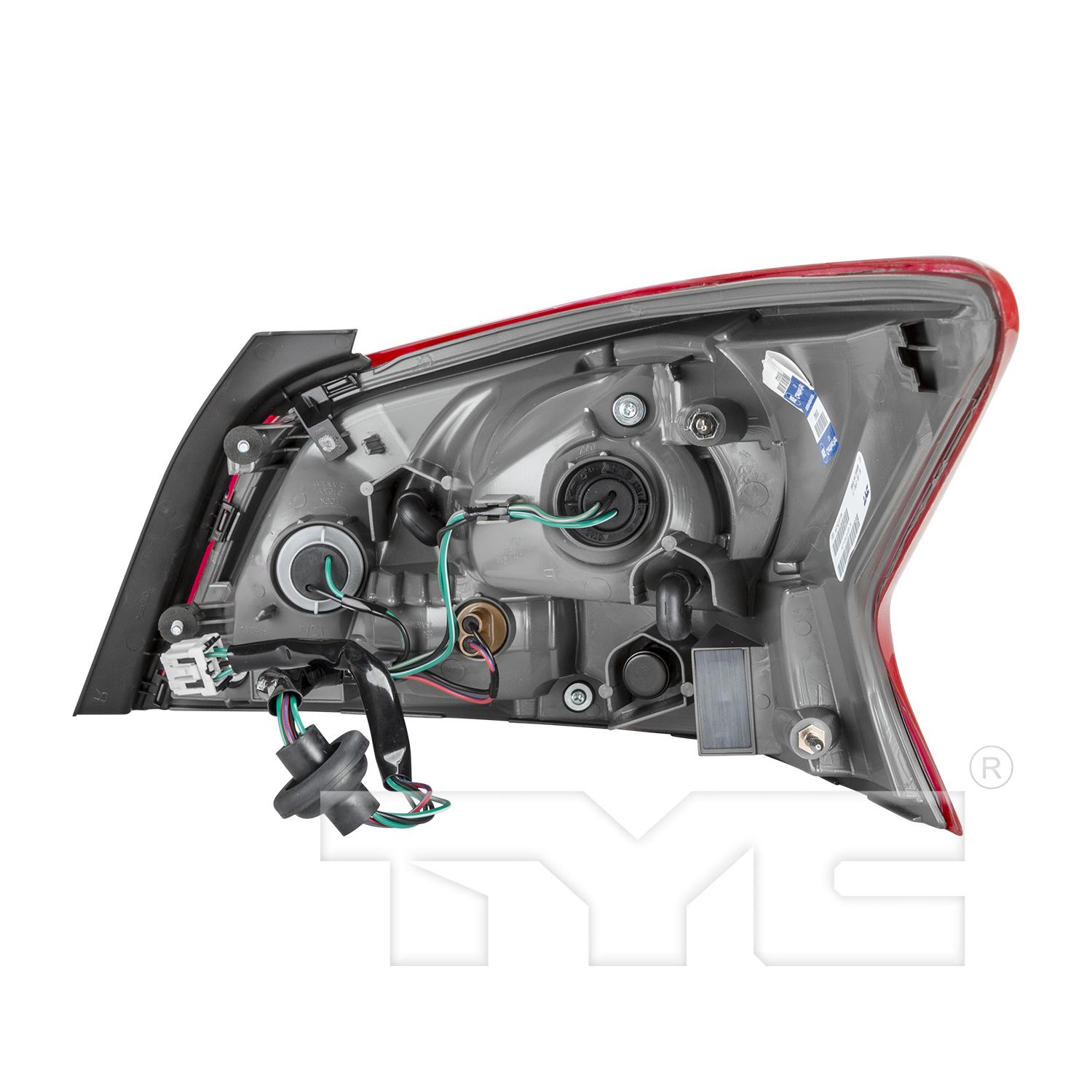 TYC 11648000 - Tail Light Assembly TYC 11648000 Tail Light Assembly product image 2 of 6