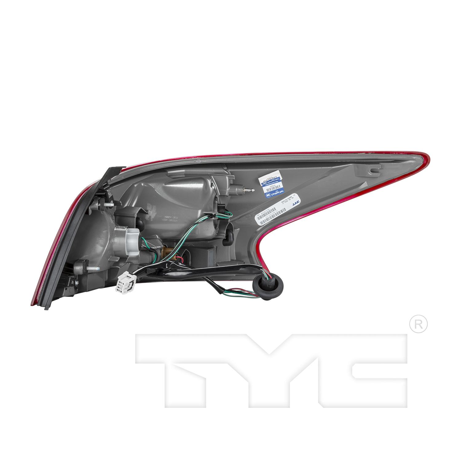 TYC 11648000 - Tail Light Assembly TYC 11648000 Tail Light Assembly product image 4 of 6