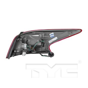 2013 Nissan Altima Tail Light Assembly Left TYC 116480009 image 4 of 4