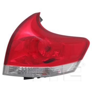 2009 Toyota Venza Tail Light Assembly Right Outer TYC 116485009 image 1 of 4