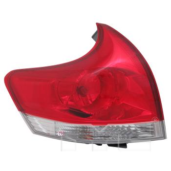 2009 Toyota Venza Tail Light Assembly Left Outer TYC 116486009 image 1 of 4