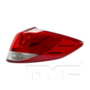 2015 Hyundai Veloster Tail Light Assembly Right TYC 11648700 image 3 of 4
