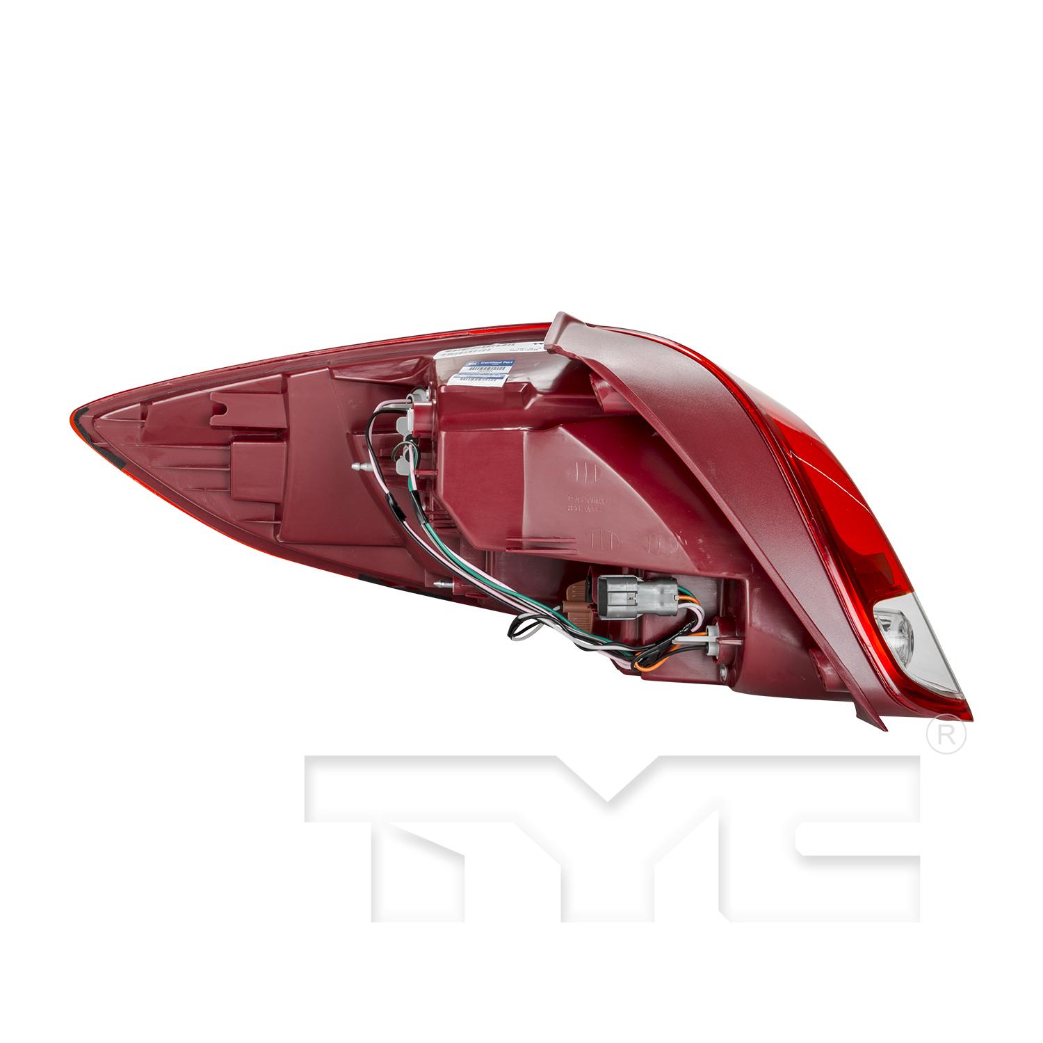 TYC 11648700 - Tail Light Assembly TYC 11648700 Tail Light Assembly product image 4 of 6