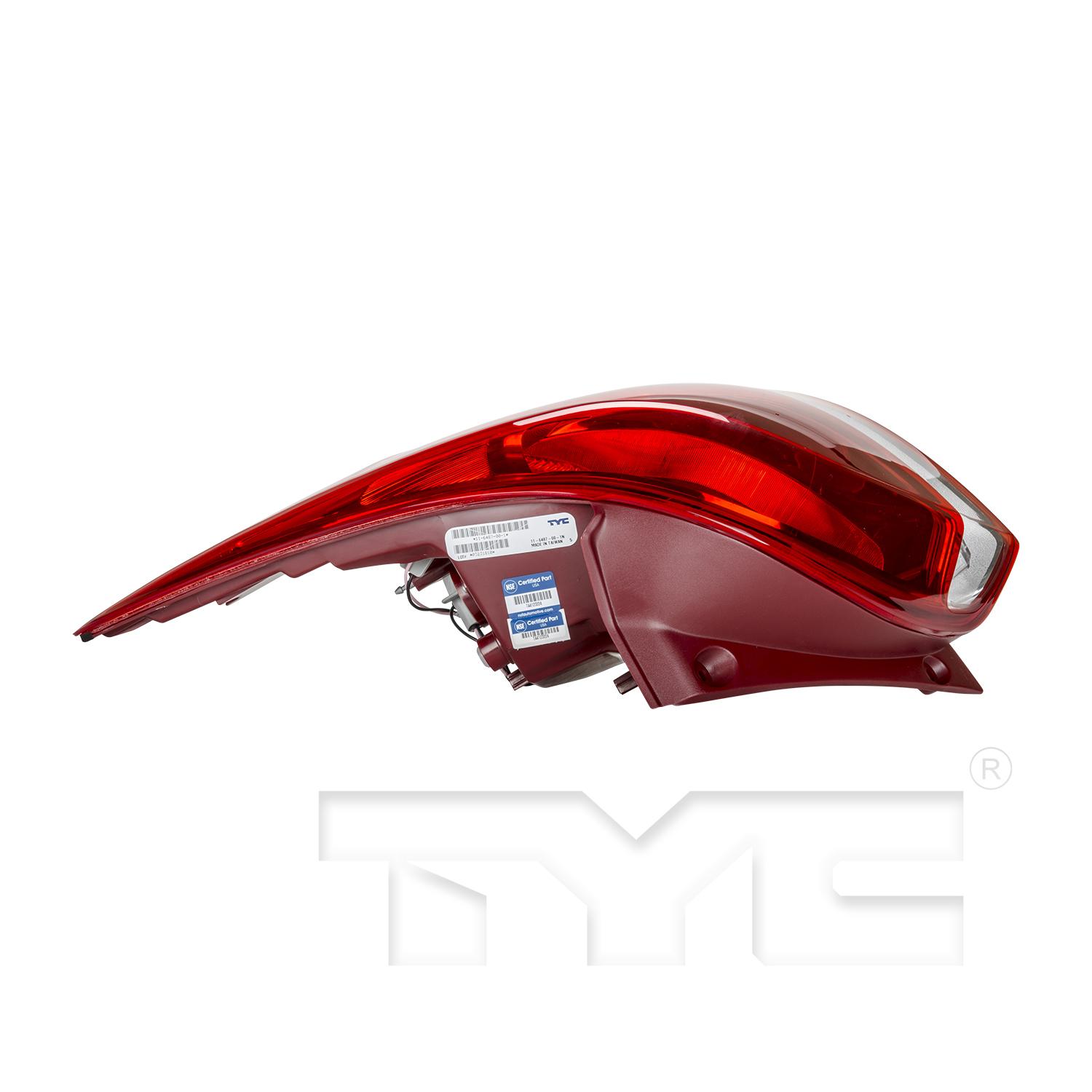 TYC 11648700 - Tail Light Assembly TYC 11648700 Tail Light Assembly product image 5 of 6