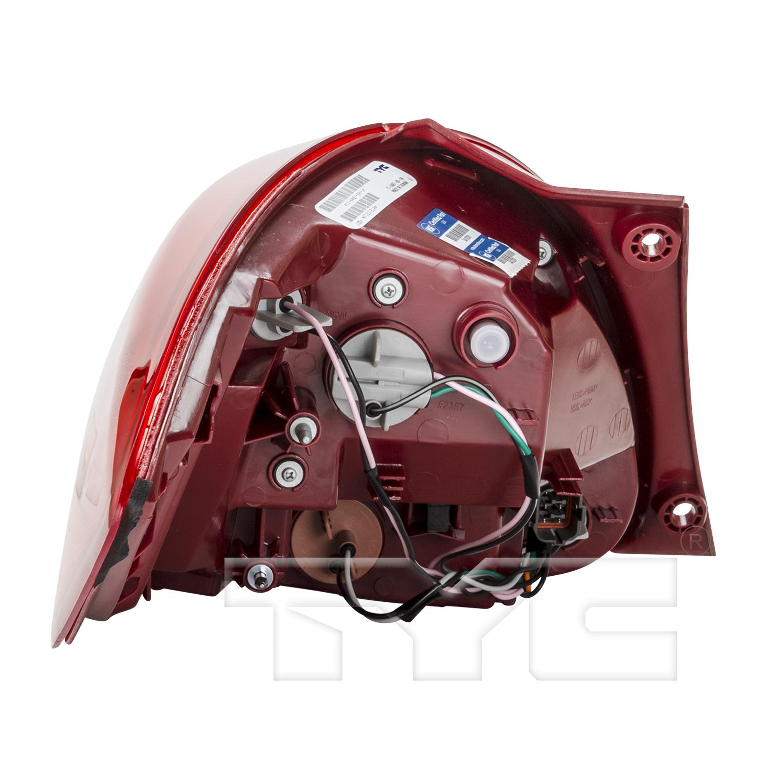 TYC 116487001 - Tail Light Assembly TYC 116487001 Tail Light Assembly product image 2 of 6