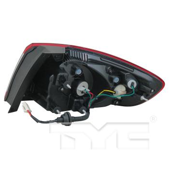 2011 Hyundai Santa Fe Tail Light Assembly Left Outer TYC 11649400 image 2 of 4