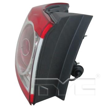 2011 Hyundai Santa Fe Tail Light Assembly Left Outer TYC 11649400 image 3 of 4