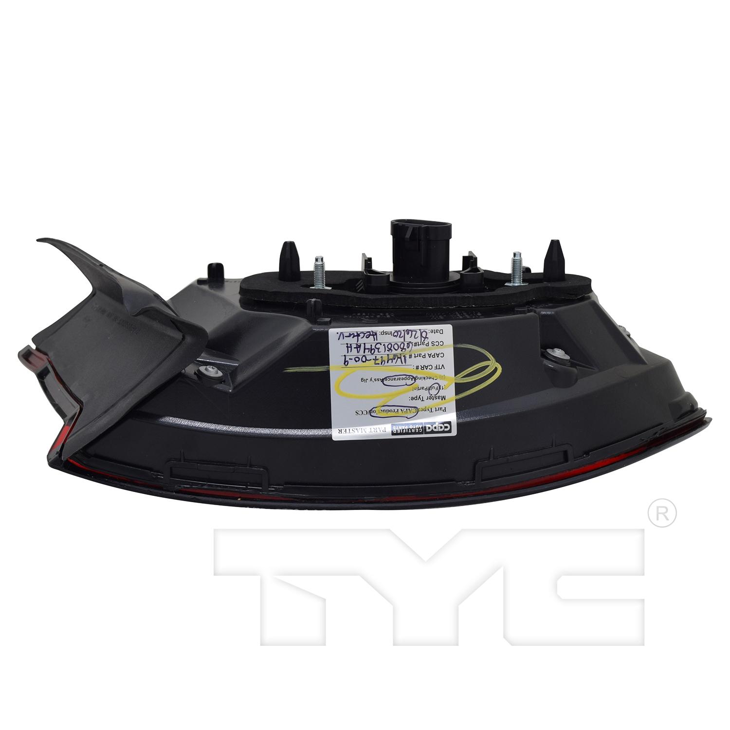 TYC 116497009 - Tail Light Assembly TYC 116497009 Tail Light Assembly product image 5 of 6