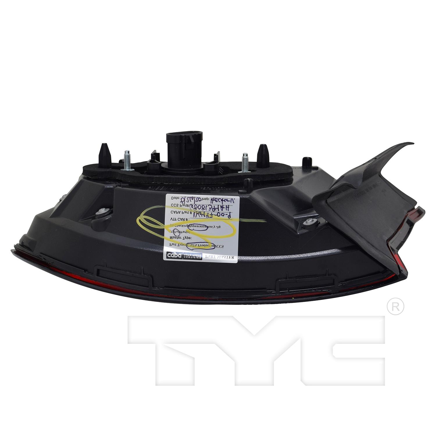 TYC 116498009 - Tail Light Assembly TYC 116498009 Tail Light Assembly product image 5 of 6