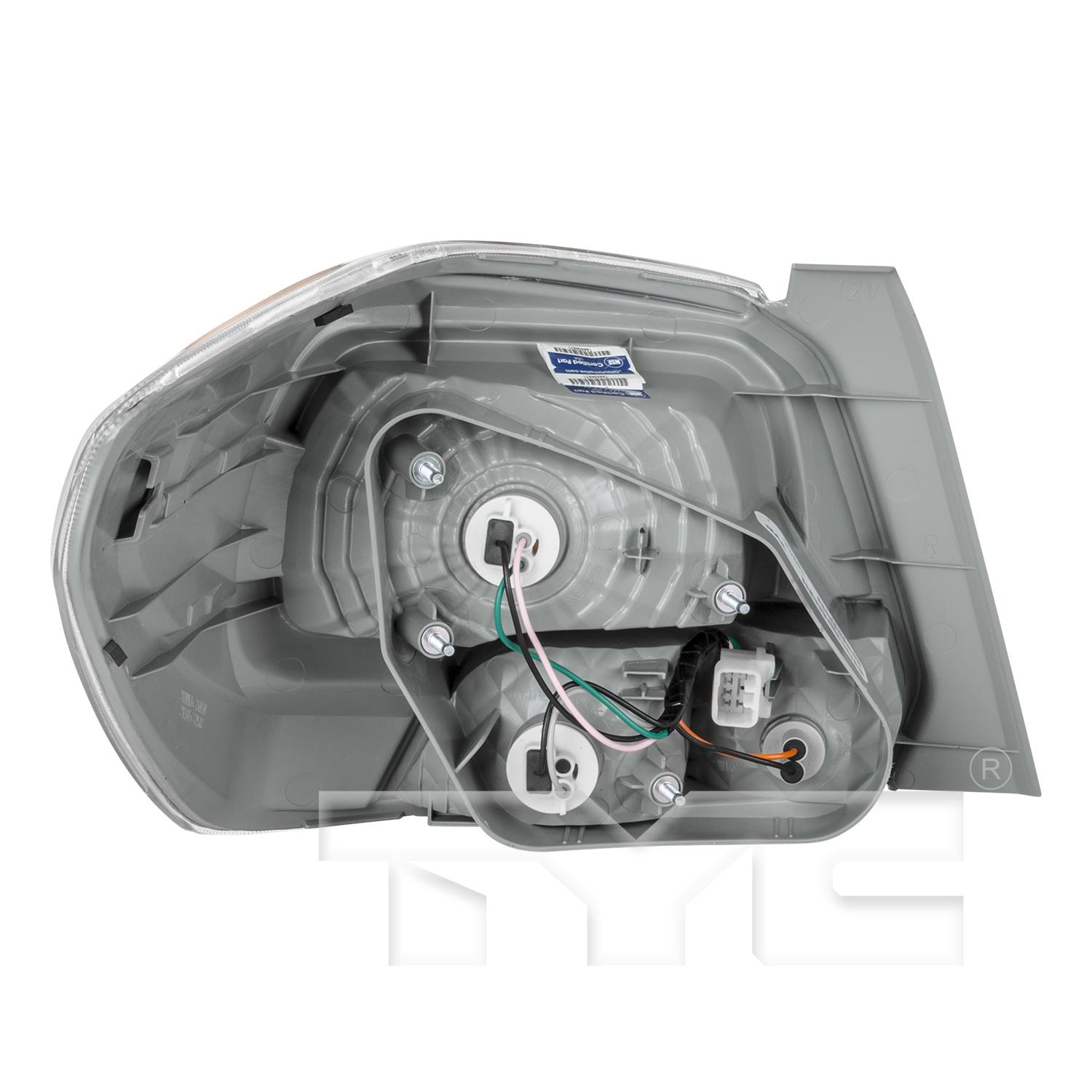 TYC 11649900 - Tail Light Assembly TYC 11649900 Tail Light Assembly product image 2 of 6