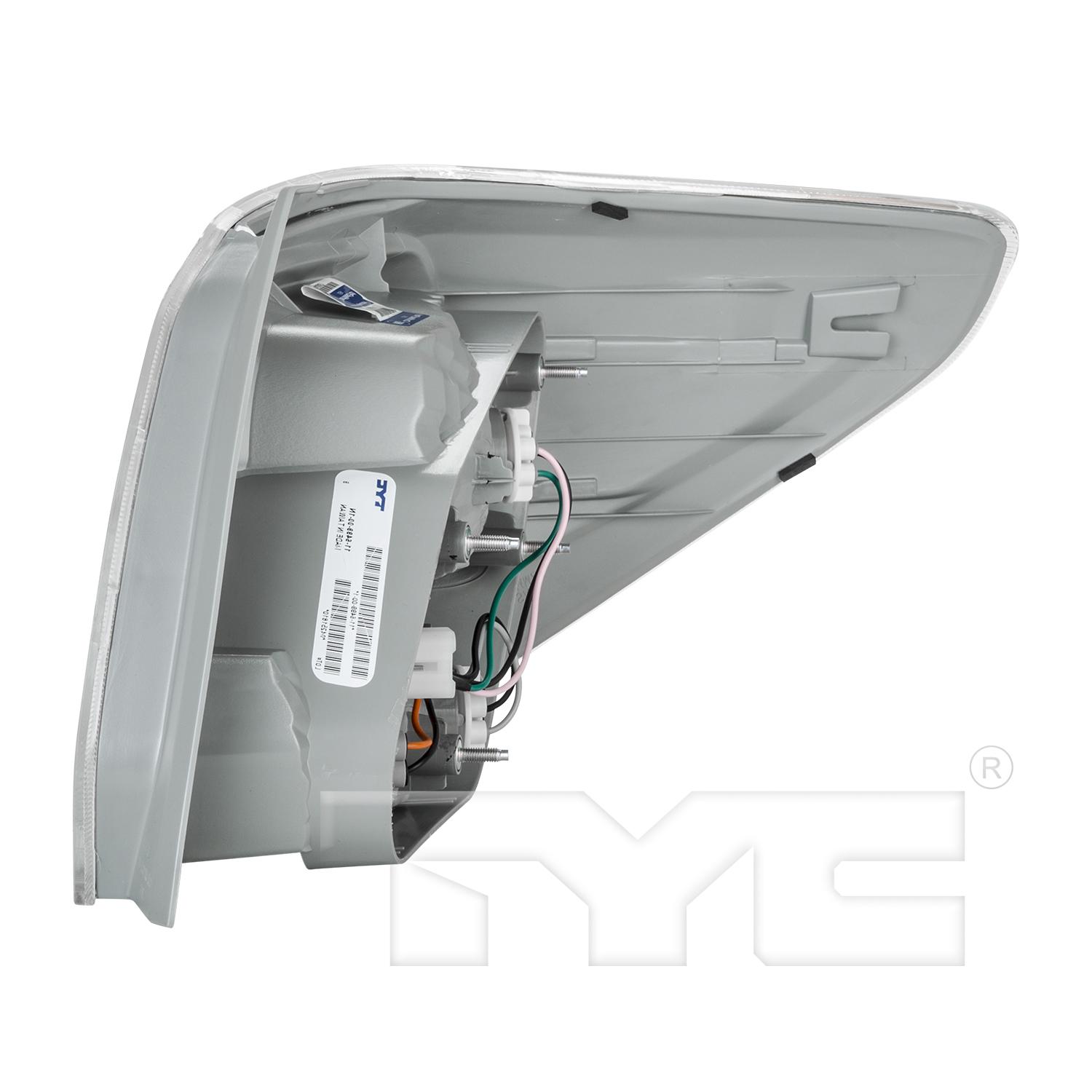 TYC 116500001 - Tail Light Assembly TYC 116500001 Tail Light Assembly product image 4 of 6