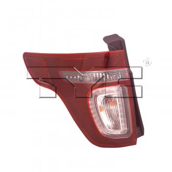 2015 Ford Explorer Tail Light Assembly Left TYC 116502901 image 1 of 2