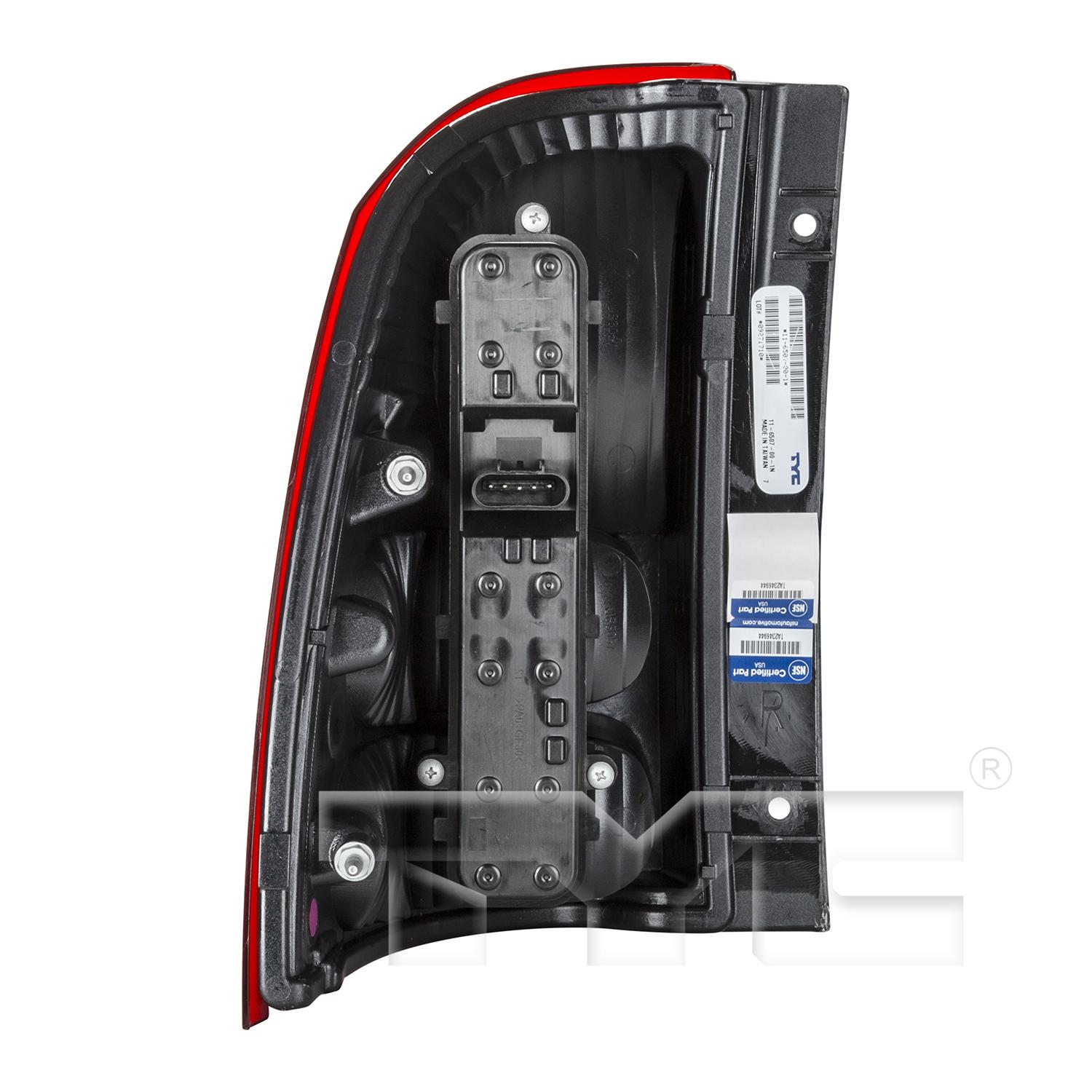 TYC 11650700 - Tail Light Assembly TYC 11650700 Tail Light Assembly product image 2 of 6