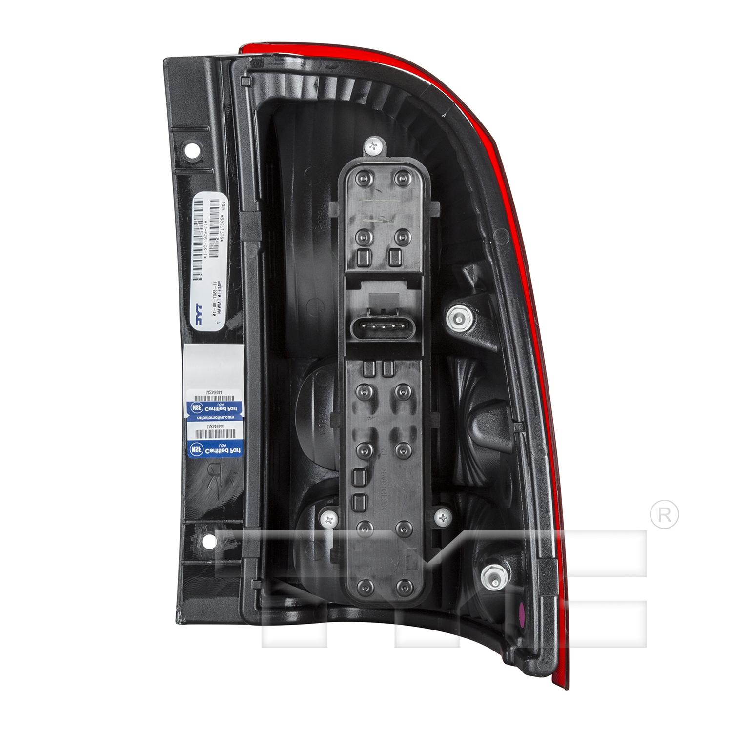 TYC 11650800 - Tail Light Assembly TYC 11650800 Tail Light Assembly product image 2 of 6