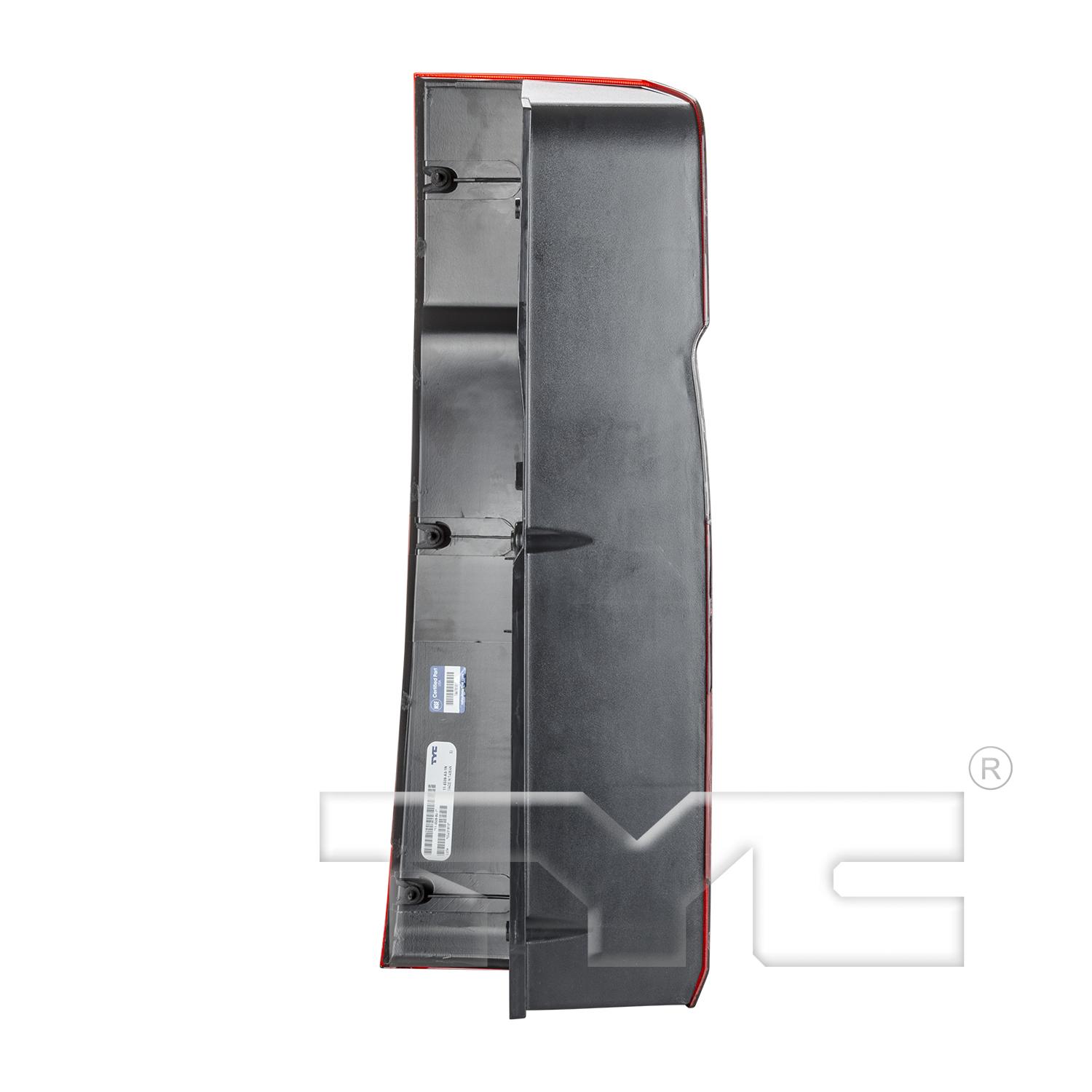 TYC 116509901 - Tail Light Assembly TYC 116509901 Tail Light Assembly product image 4 of 6