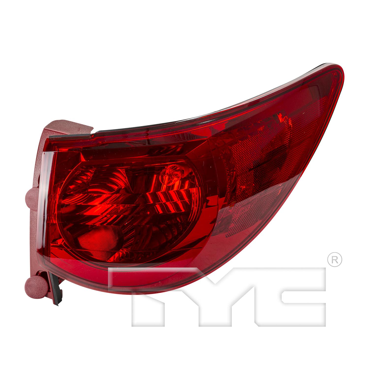 TYC 116519001 Tail Light Assembly product image 1 of 6