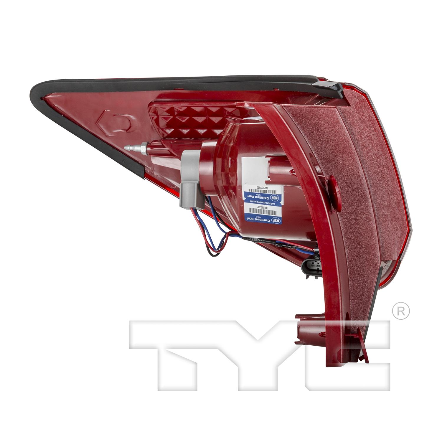 TYC 116519001 Tail Light Assembly product image 4 of 6