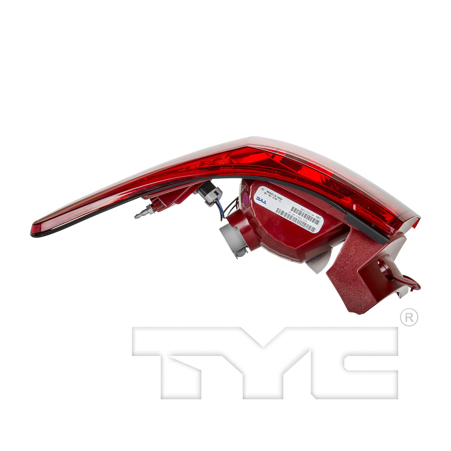 TYC 116519001 Tail Light Assembly product image 5 of 6