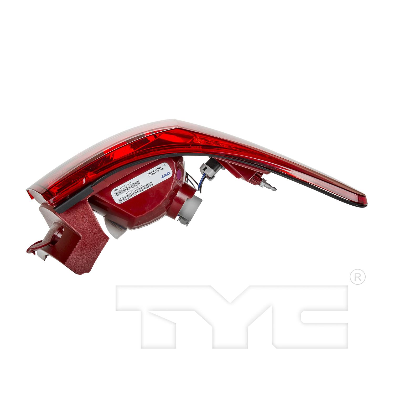 TYC 116520001 - Tail Light Assembly TYC 116520001 Tail Light Assembly product image 5 of 6