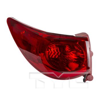 2012 Chevrolet Traverse Tail Light Assembly Left Outer TYC 116520009 image 1 of 4