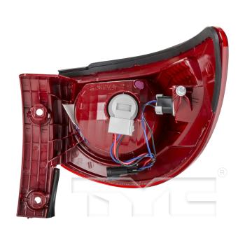 2012 Chevrolet Traverse Tail Light Assembly Left Outer TYC 116520009 image 2 of 4