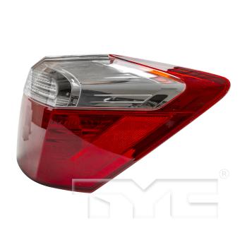2015 Honda Accord Tail Light Assembly Right Outer TYC 116529009 image 3 of 4