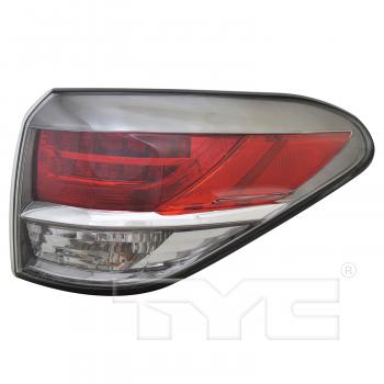 2015 Lexus RX350 Tail Light Assembly Right Outer TYC 116533009 image 1 of 4