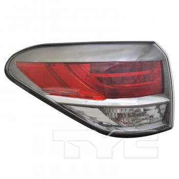 2015 Lexus RX350 Tail Light Assembly Left Outer TYC 116534009 image 1 of 4