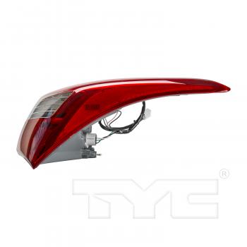 2016 Hyundai Elantra GT Tail Light Assembly Right Outer TYC 11653500 image 4 of 4