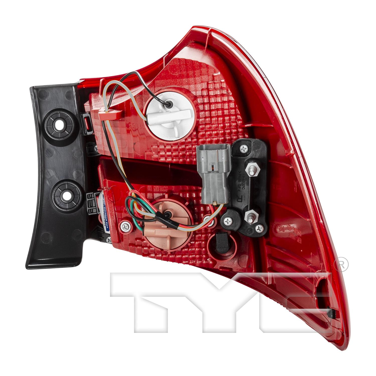 TYC 116537001 Tail Light Assembly product image 2 of 6