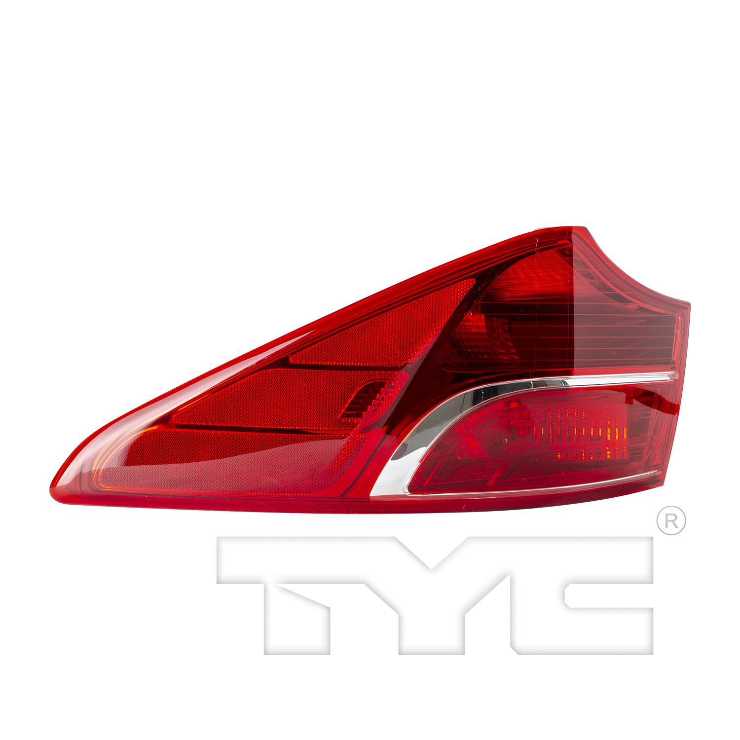 TYC 116537001 Tail Light Assembly product image 3 of 6