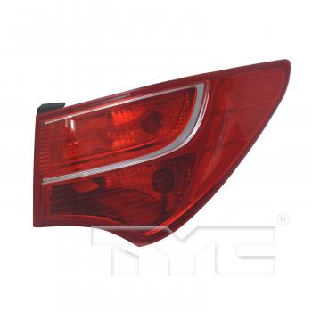2015 Hyundai Santa Fe Sport Tail Light Assembly Right Outer TYC 116537009 image 1 of 4
