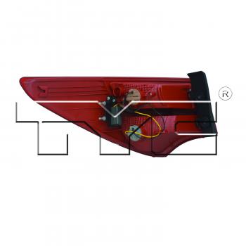 2015 Hyundai Santa Fe Sport Tail Light Assembly Right Outer TYC 116537009 image 2 of 4