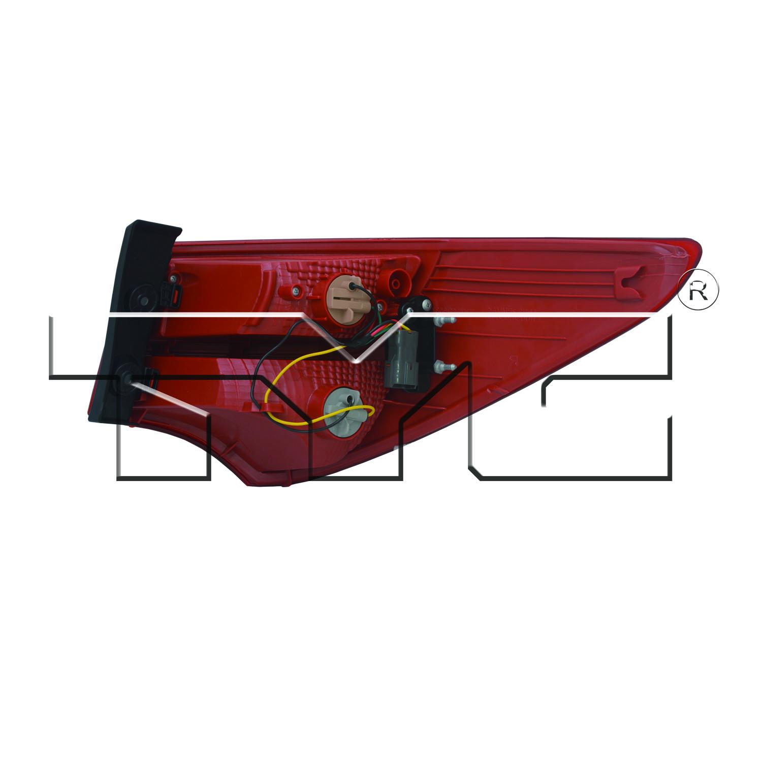 TYC 116538009 Tail Light Assembly product image 2 of 6