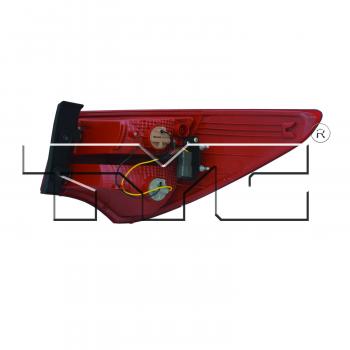 2015 Hyundai Santa Fe Sport Tail Light Assembly Left Outer TYC 116538009 image 2 of 4