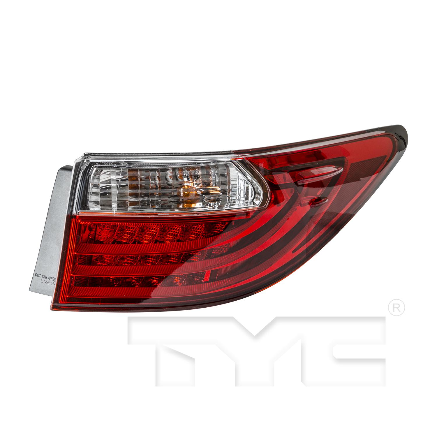 TYC 11654500 - Tail Light Assembly TYC 11654500 Tail Light Assembly product image 1 of 6