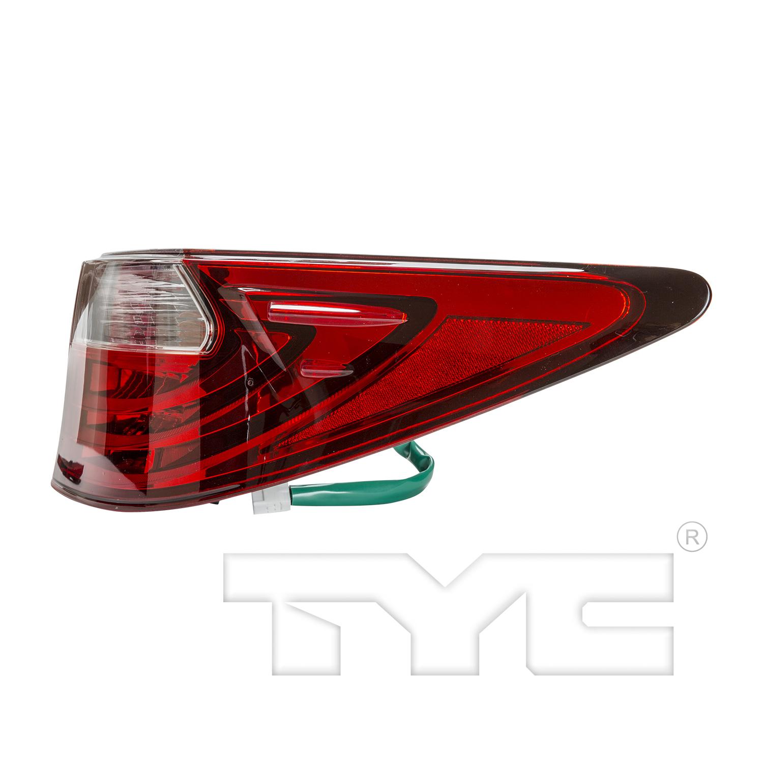 TYC 116545001 Tail Light Assembly product image 3 of 6