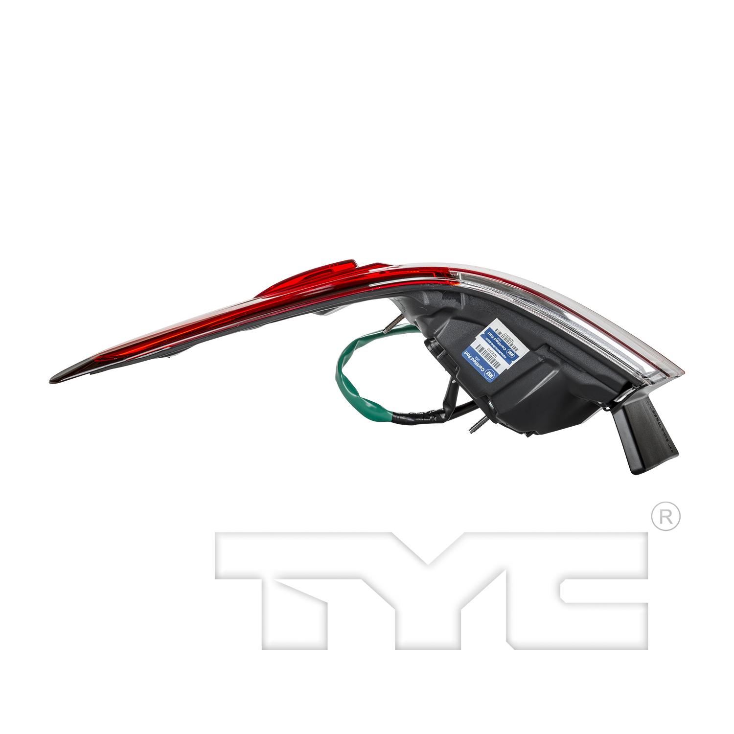 TYC 116545001 Tail Light Assembly product image 5 of 6
