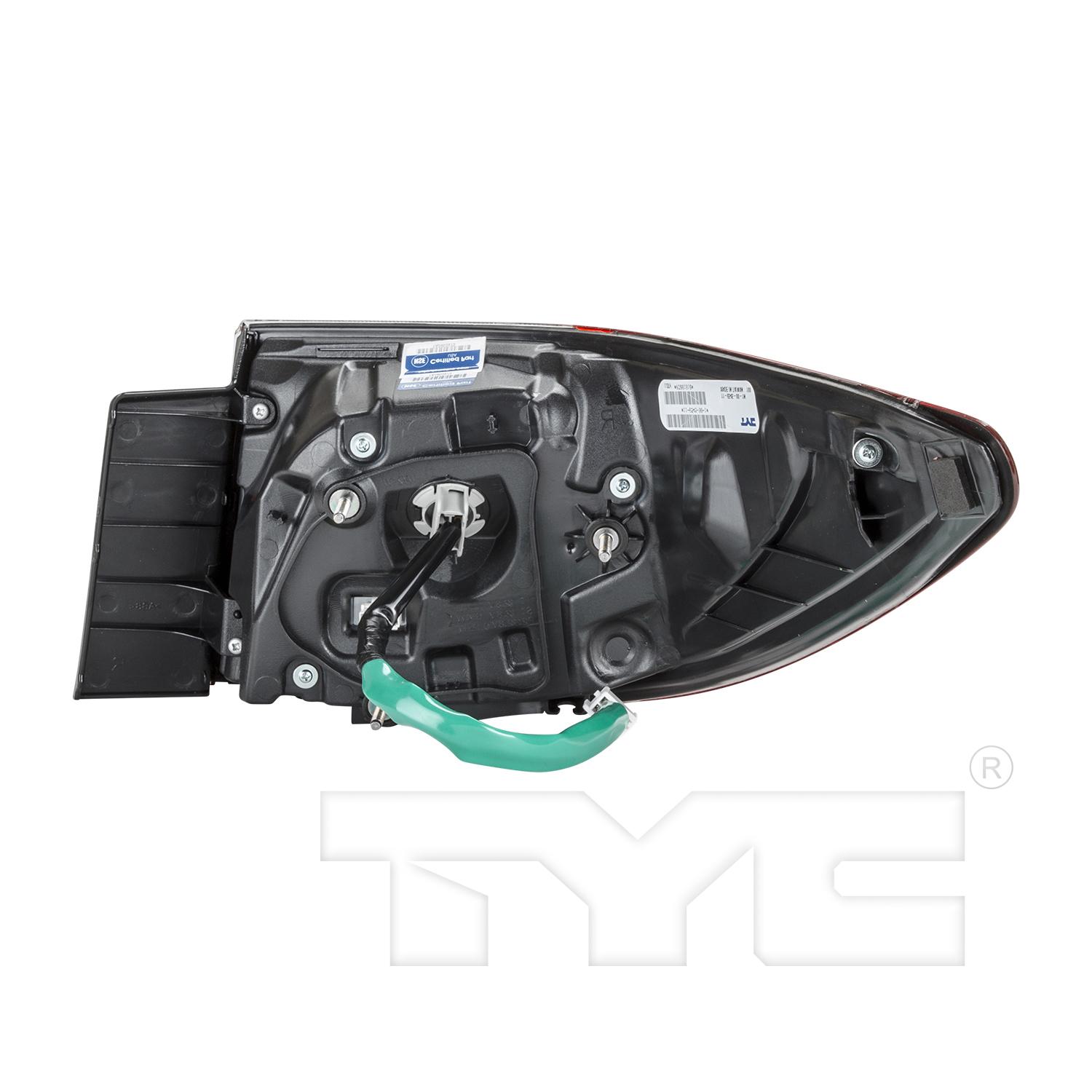TYC 11654600 - Tail Light Assembly TYC 11654600 Tail Light Assembly product image 2 of 6