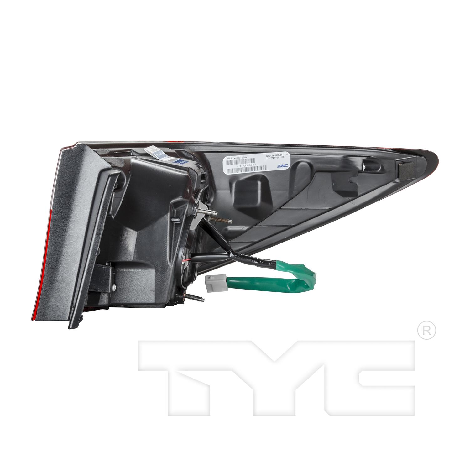 TYC 11654600 - Tail Light Assembly TYC 11654600 Tail Light Assembly product image 4 of 6