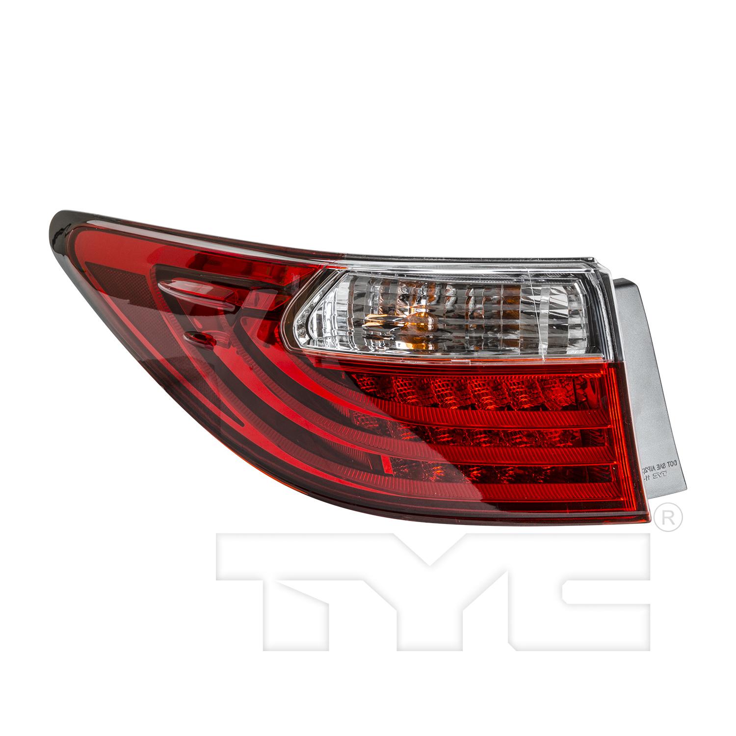TYC 116546009 - Tail Light Assembly TYC 116546009 Tail Light Assembly product image 1 of 12