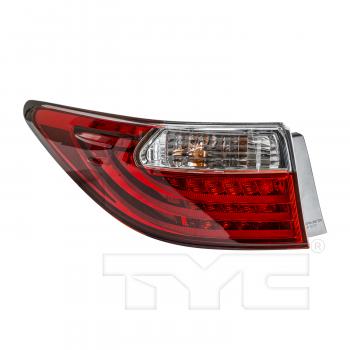 2015 Lexus ES300h Tail Light Assembly Left Outer TYC 116546009 image 1 of 4