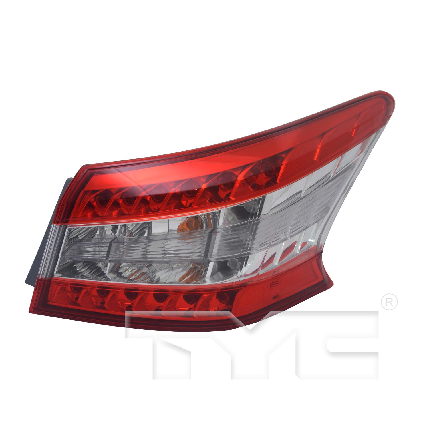 TYC 11654900 Tail Light Assembly product image 1 of 2